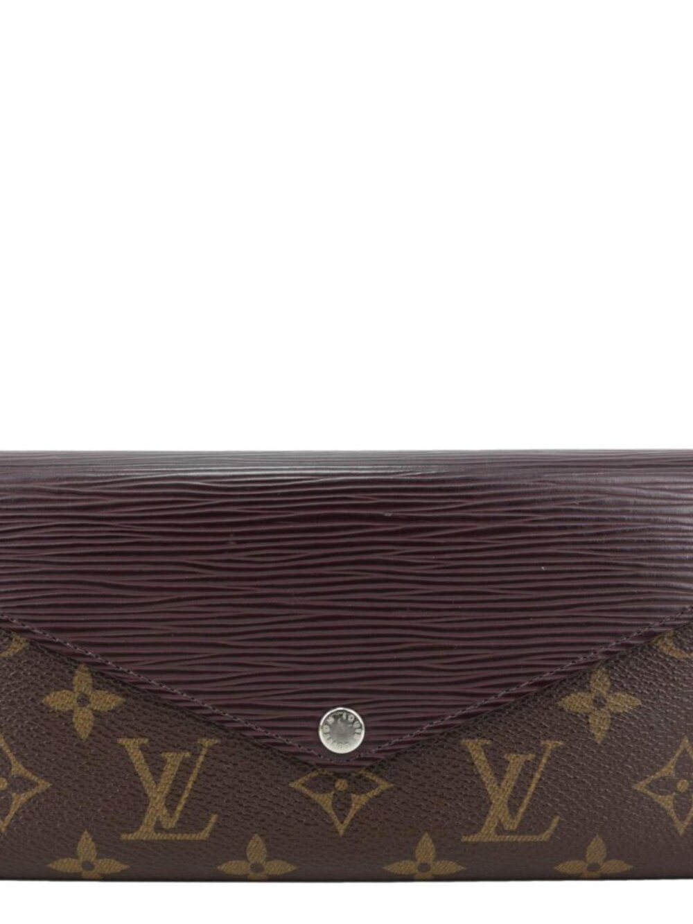 Louis Vuitton Marie-Lou Epi Monogram Canvas Wallet Brown